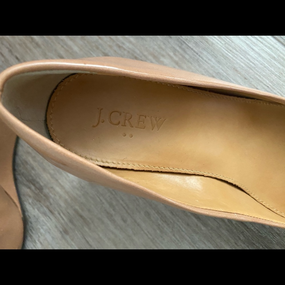 —SOLD—J. Crew Martina Patent Leather Wedges